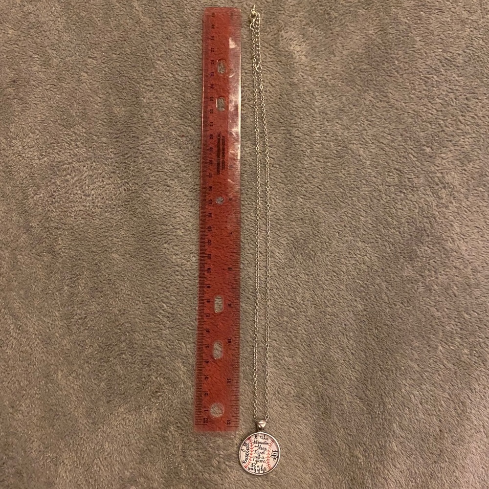 Baseball life necklace - Picture 2 of 4